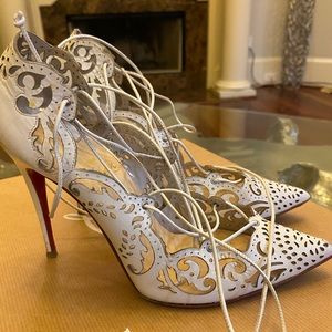 christian louboutin impera white